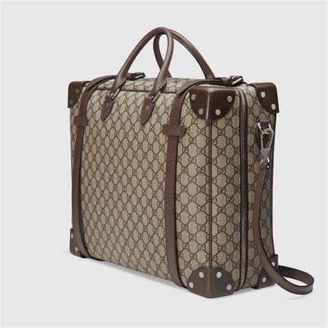 gucci con bordo|gucci leather suitcase.